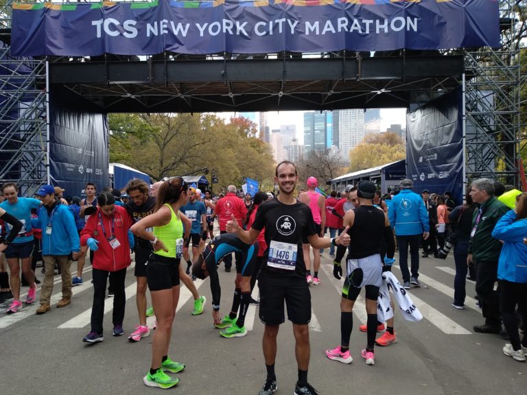 Marathon de New York - Arrivée